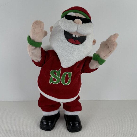 Tekky Toy Dance Now Santa Hip Swinging Santa Claus Singing Dancing Plush Toy 15" - Picture 1 of 15